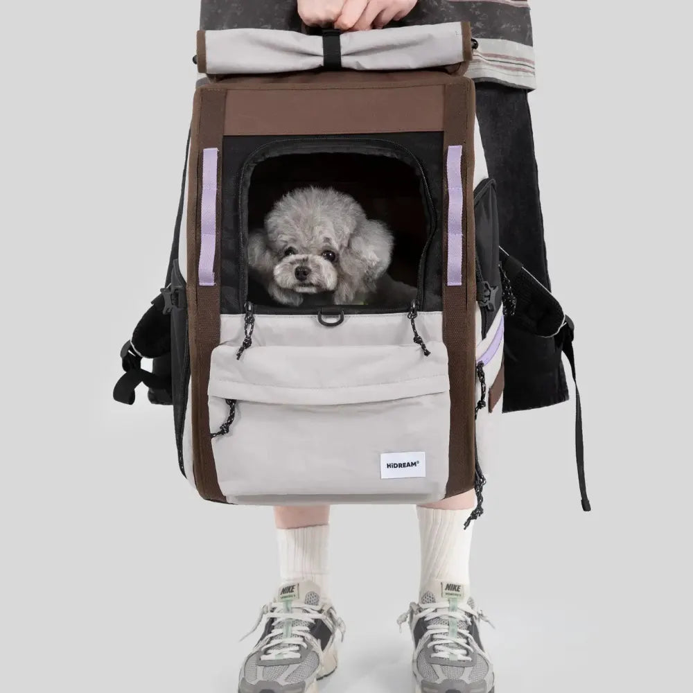 Free Departure Roll-Up Pet Backpack
