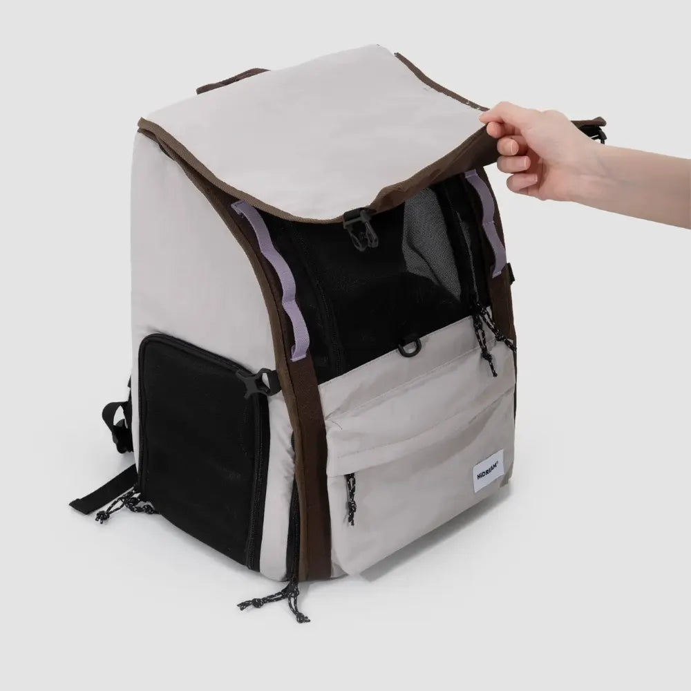 Free Departure Roll-Up Pet Backpack
