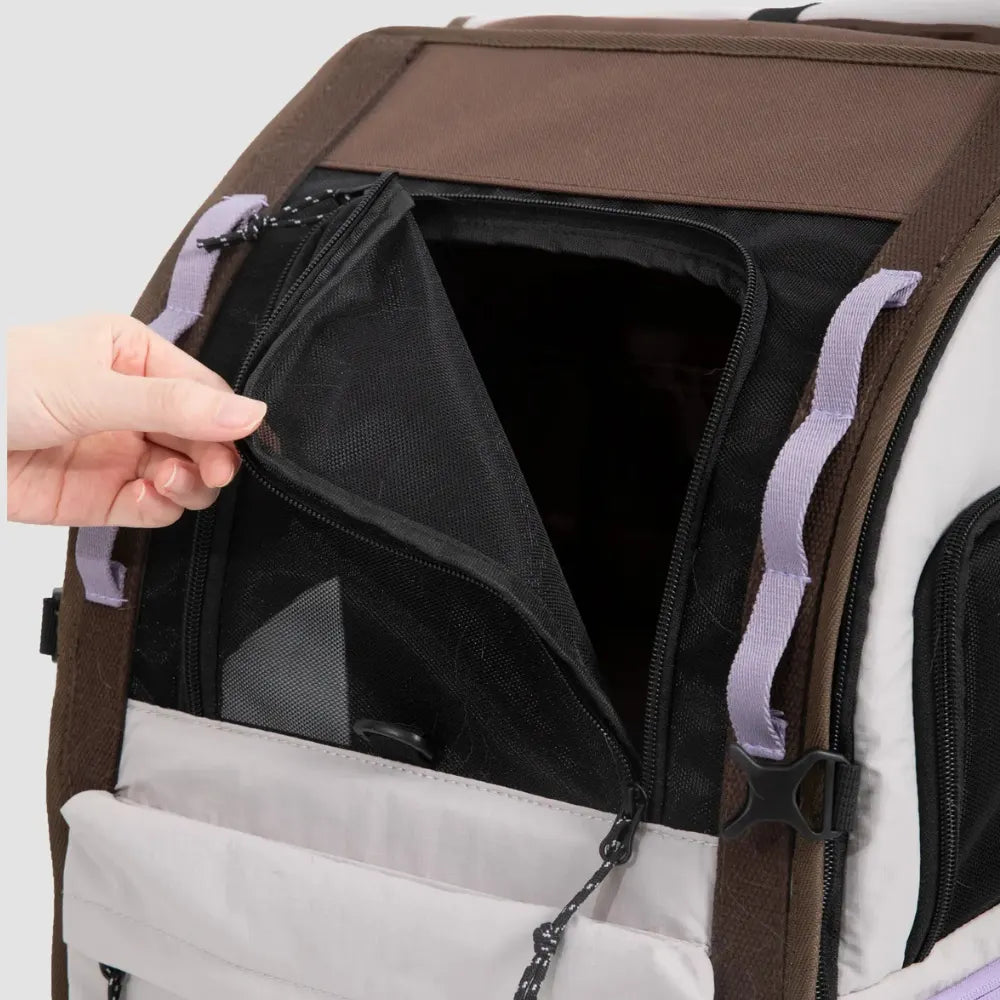 Free Departure Roll-Up Pet Backpack