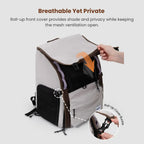 Free Departure Roll-Up Pet Backpack