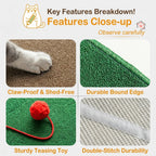 TreePlay Wall Cat Scratching Mat