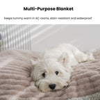 WarmTouch Waterproof Plush Pet Blanket
