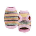 Watercolor Stripe Dog Sweater
