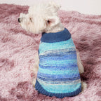Watercolor Stripe Dog Sweater