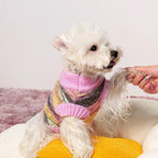 Watercolor Stripe Dog Sweater