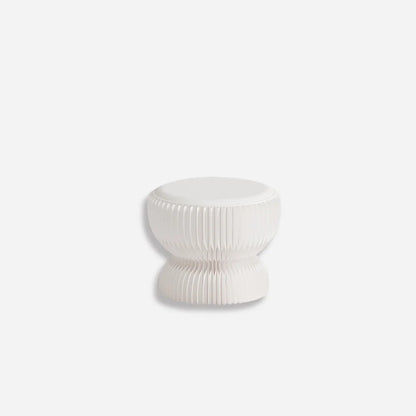 White Lotus Piano Stool