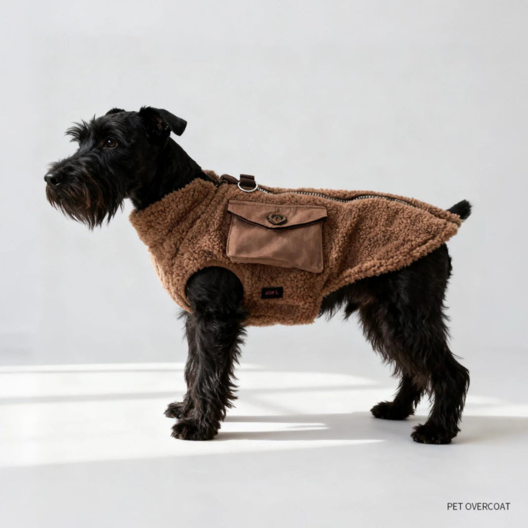 Winter Walk Dog Fleece Vest