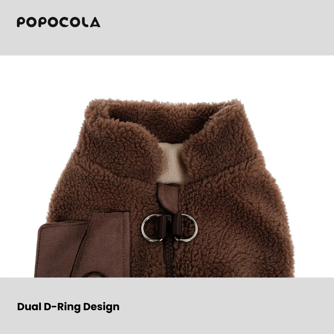 Winter Walk Dog Fleece Vest