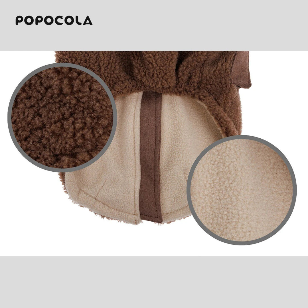 Winter Walk Dog Fleece Vest