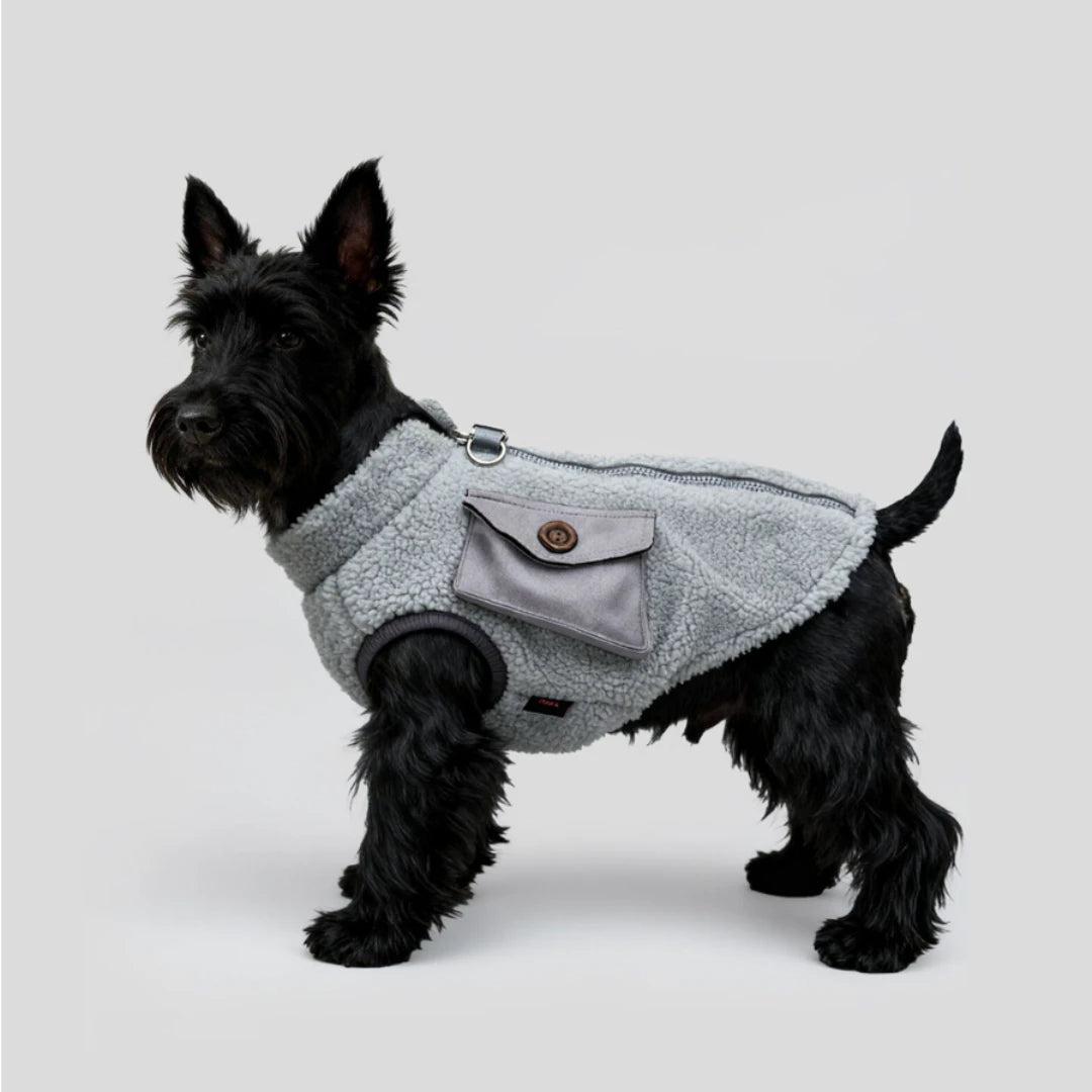 Winter Walk Dog Fleece Vest